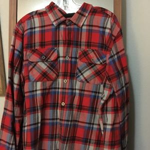 Prana flannel button up